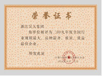 榮譽資質(zhì)